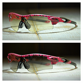 ◎フレーム：OAKLEY RADARLOCK　レンズ：ICRX NXT／DAYNIGHT