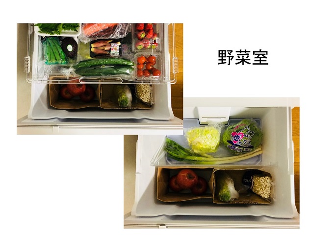 「NHKほっとぐんま630に出演」後半・冷蔵庫の整理収納 ②紙袋収納