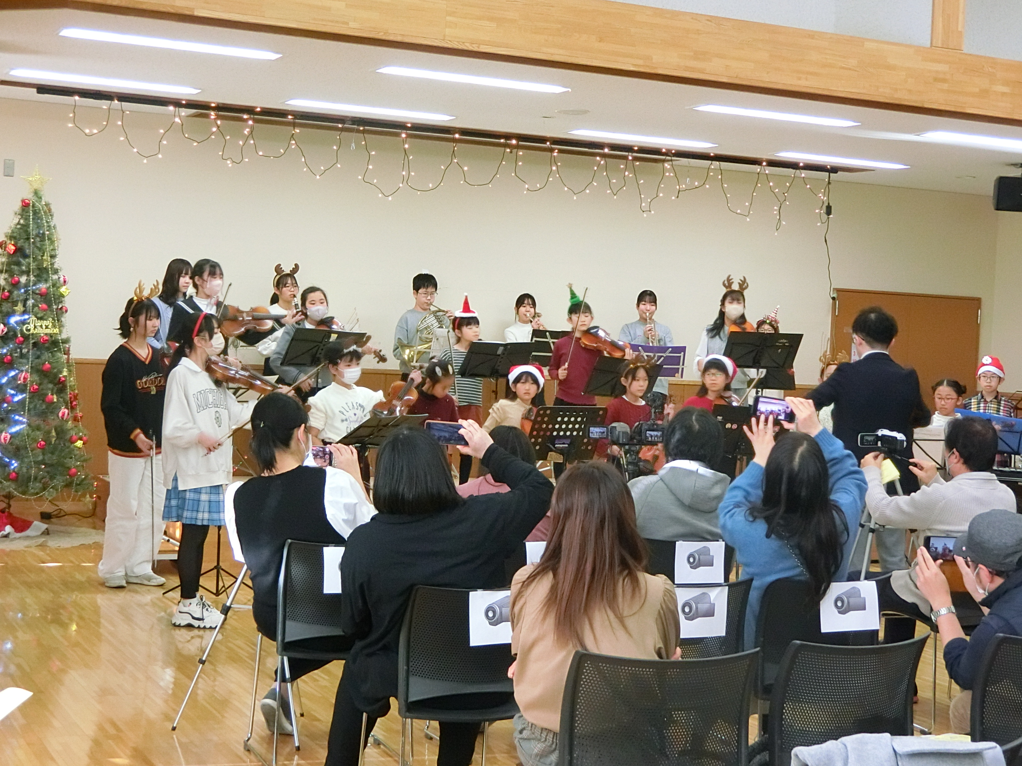 2023年12月17日開催 越谷ジュニアユースオーケストラクリスマスコンサート