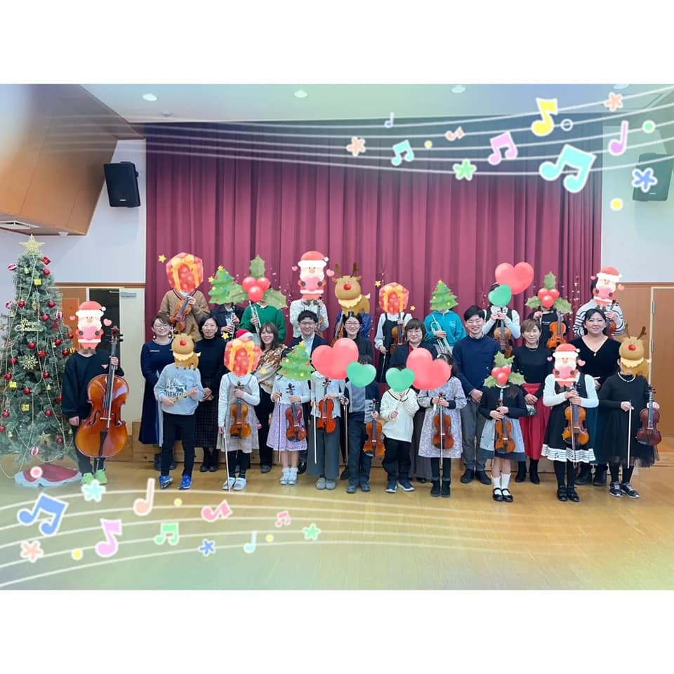 2022年12月24日開催 Gオケクリスマスコンサートの様子
