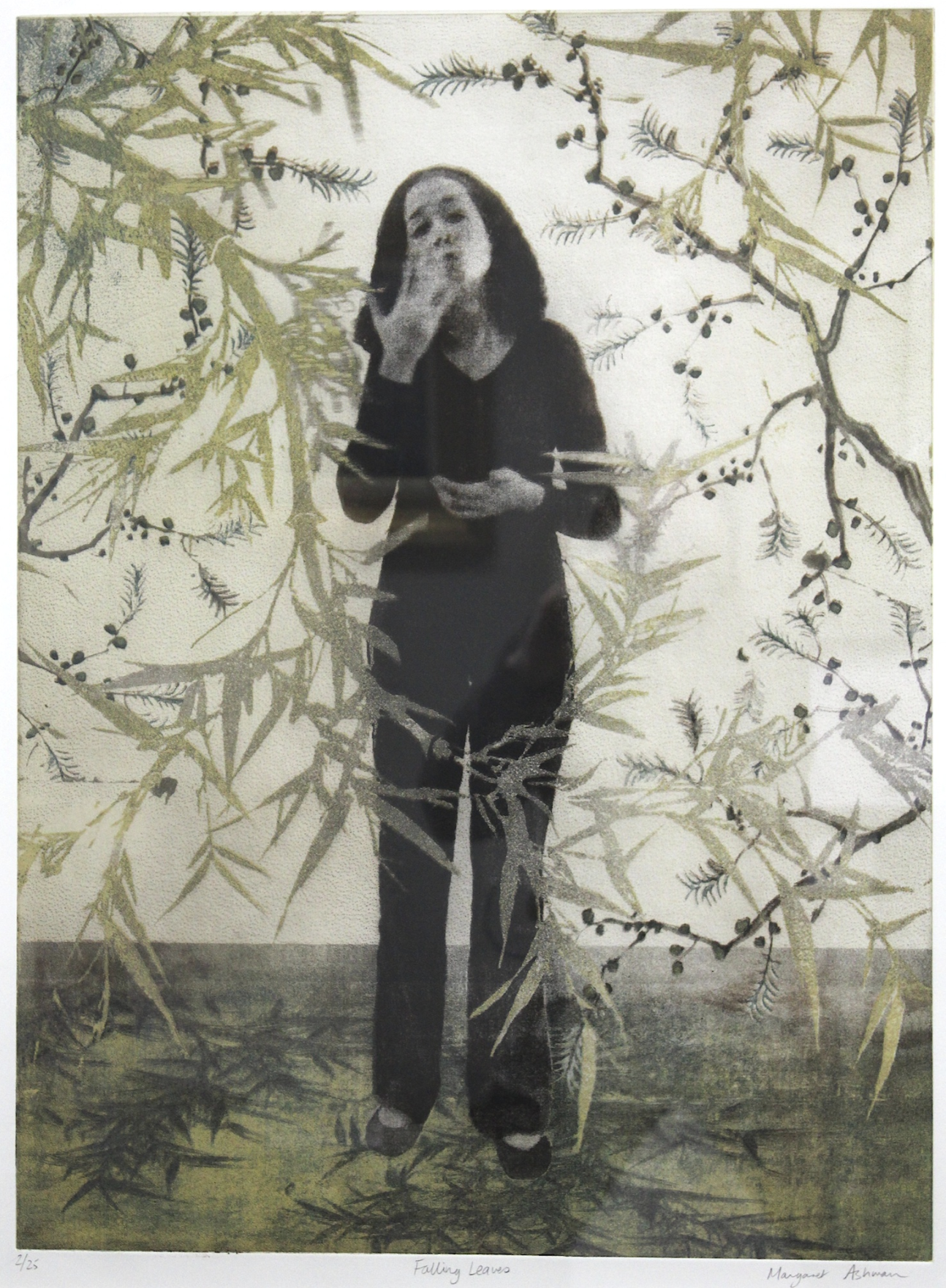 Margaret  Ashman  /  マーガレットアシュマン　フォーリングリーブス　銅版画　紙　
