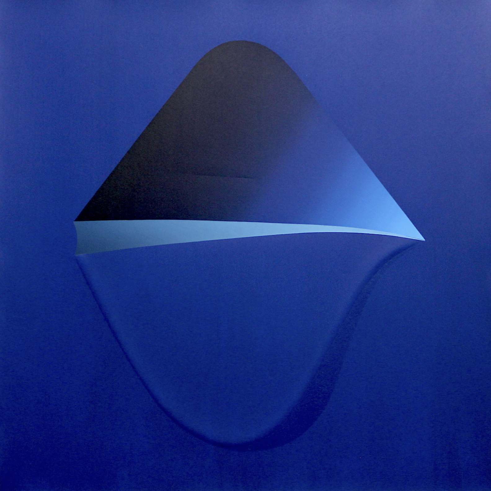 Gaku Onogi /  小野木学　　風景-X.1.    シルクスクリーン　１９７３年　　　　　　小野木 学は、昭和期の日本の洋画家。東京府出身。甥の上矢津は画家、現代美術家、版画家。 本名の読みは「おのぎ まなぶ」であるが、絵本作家としての筆名は本名と同じ表記で「おのき がく」の読みを用いている。