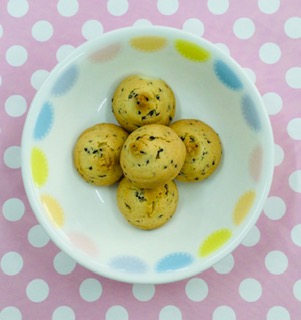 2/9　セサミクッキー　牛乳