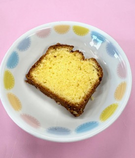 6/29  パウンドケーキ　牛乳