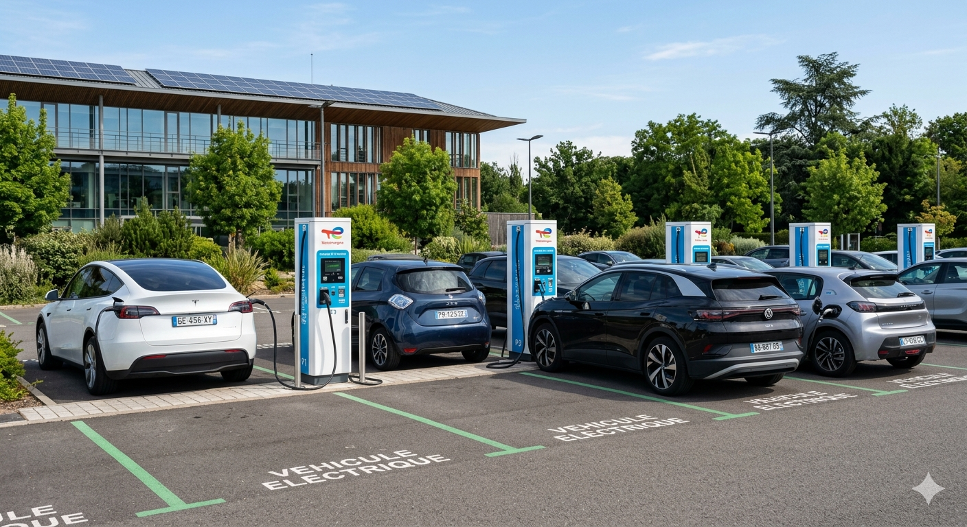 Bornes de recharges à proximité du Camping de Thoissey