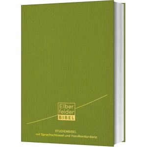 Elberfelder Studienbibel mit Sprachschlüssel und Handkonkordanz