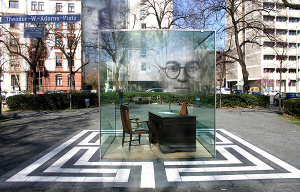 Adorno Monument, Frankfurt