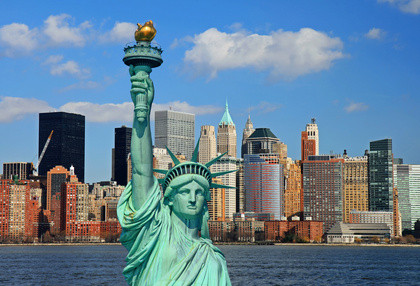 New York - Metropole von den USA. Auslandssemester in New York, USA, dem Big Apple von Amerika. 