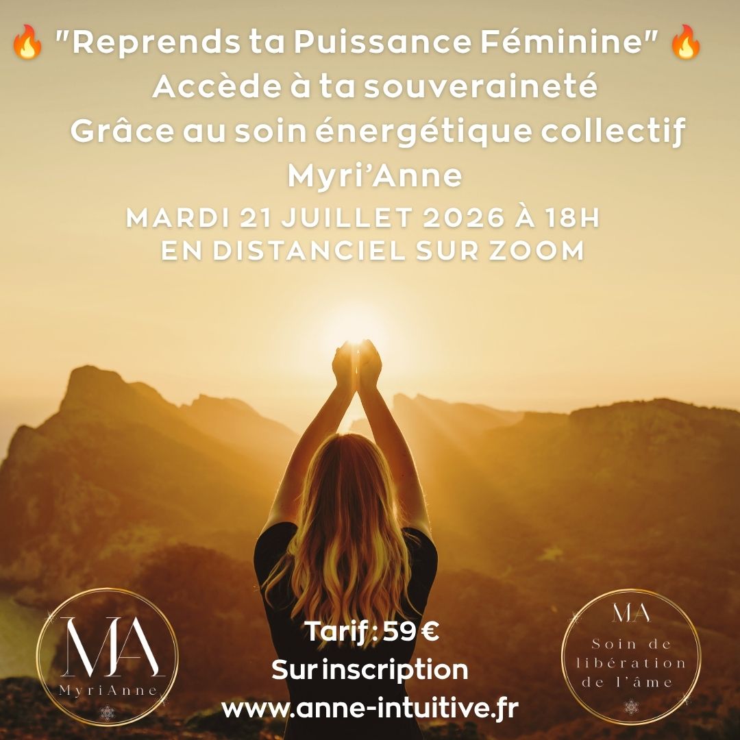 Soin Collectif Myrianne Spécial Femme : Reprends ta puissance féminine