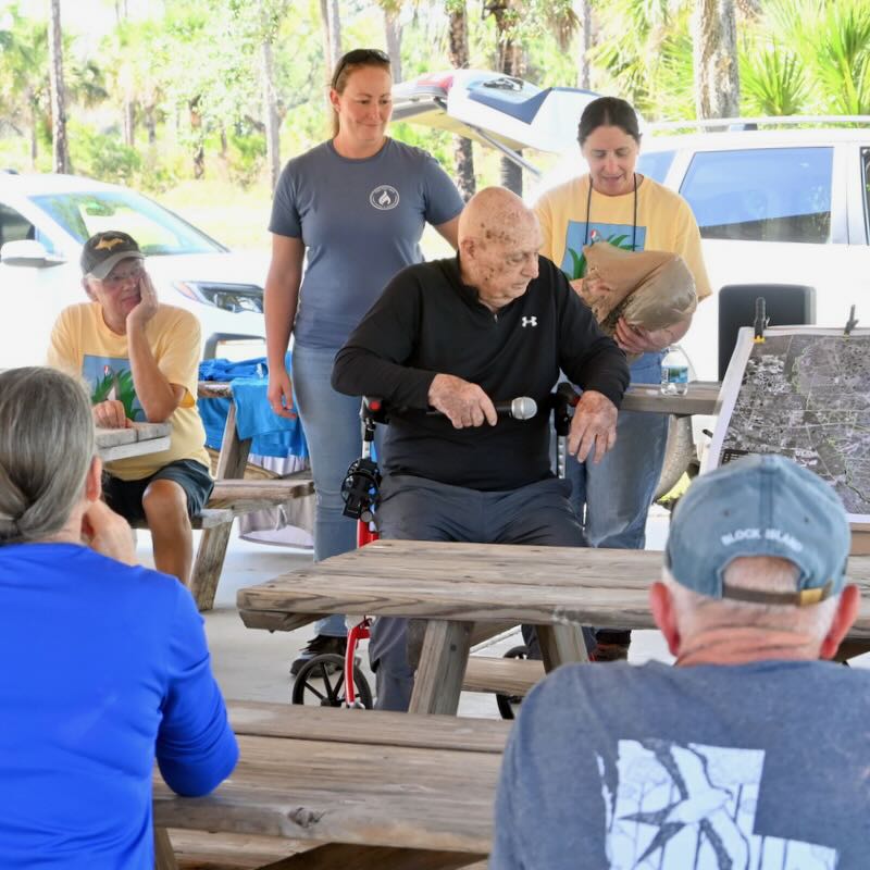 Meghan Meyer recognized for her efforts to reopen the Reserve after Hurricane Ian