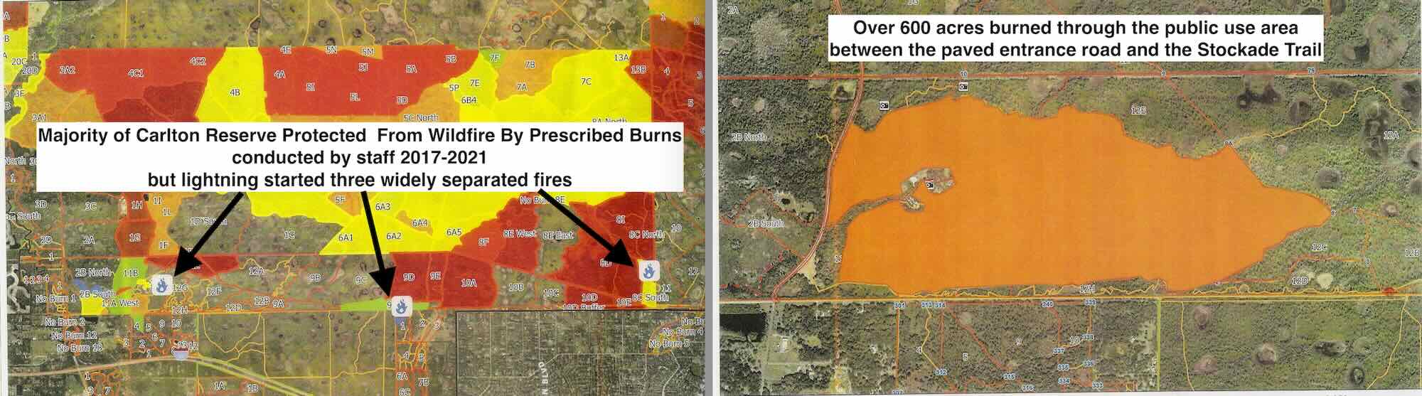 600 acre wildfire, Memorial Day 2021