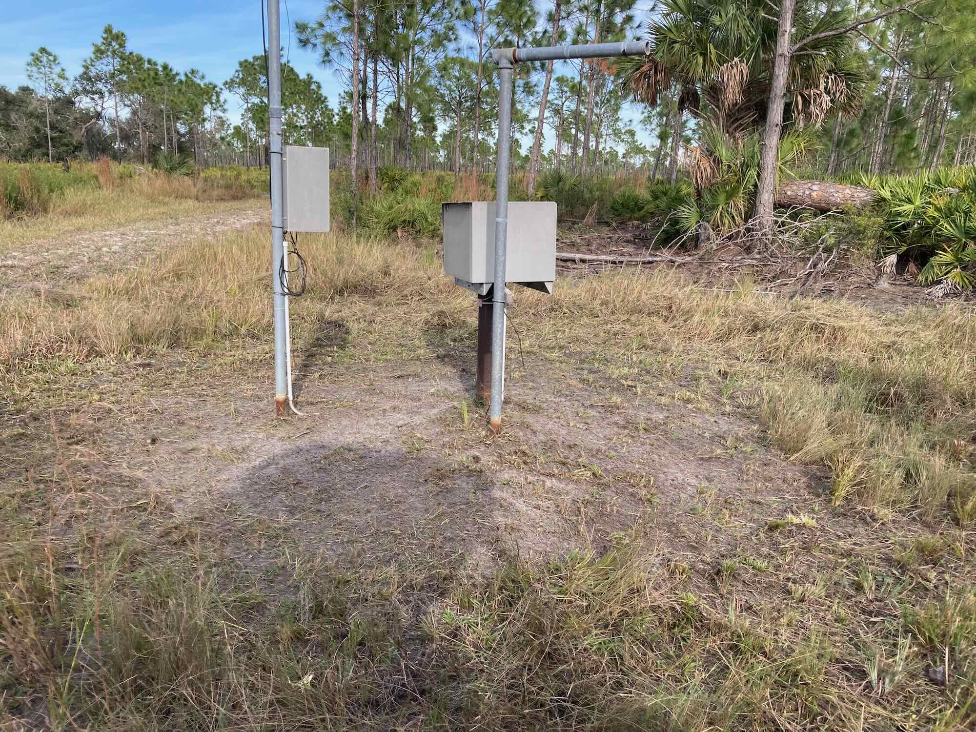 Well monitoring equipment cleared by volunteers