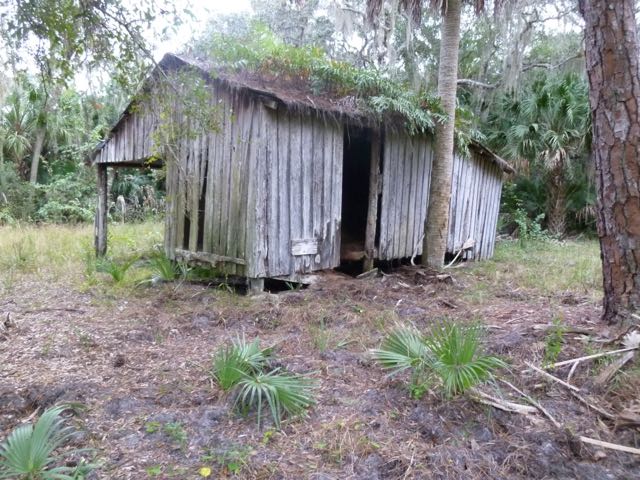 Storage shed near dipping vat (original building)