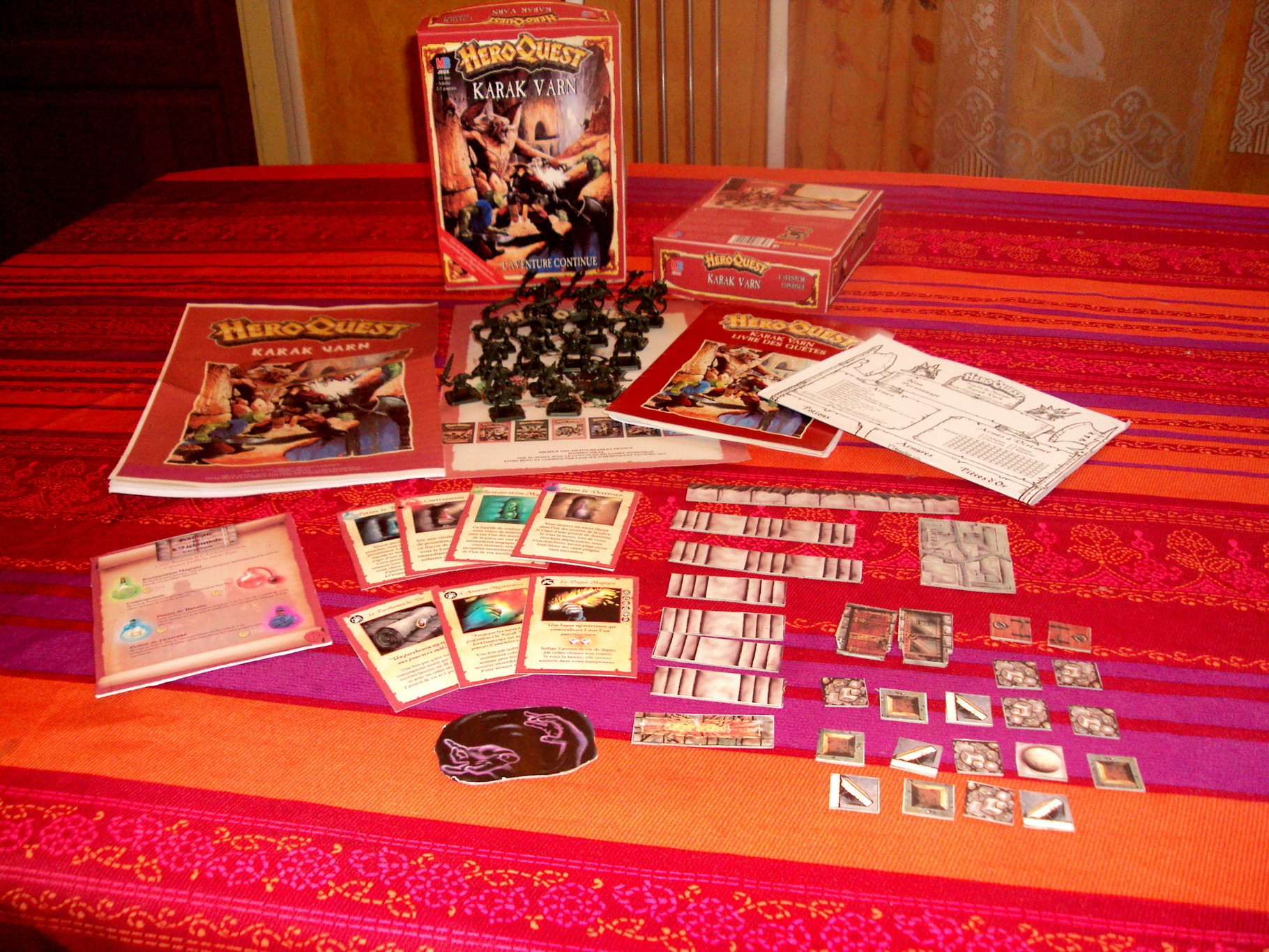 HEROQUEST / HERO quest : karak Varn Incomplet EUR 30,00 - FR