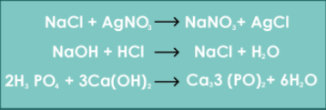 En este tipo de reacciones dos compuestos químicos intercambian iones para producir dos nuevos compuestos.