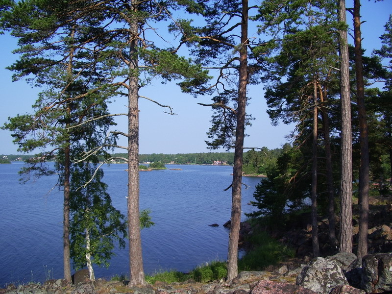 Hägnad, Figeholm, Aussicht über die Schären