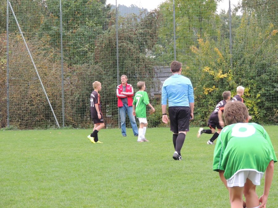 10.10.2015  D-Junioren gegen JFG Oberland   0:3