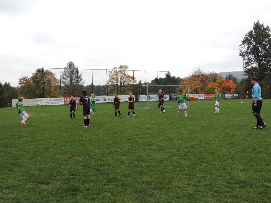 10.10.2015  D-Junioren gegen JFG Oberland   0:3