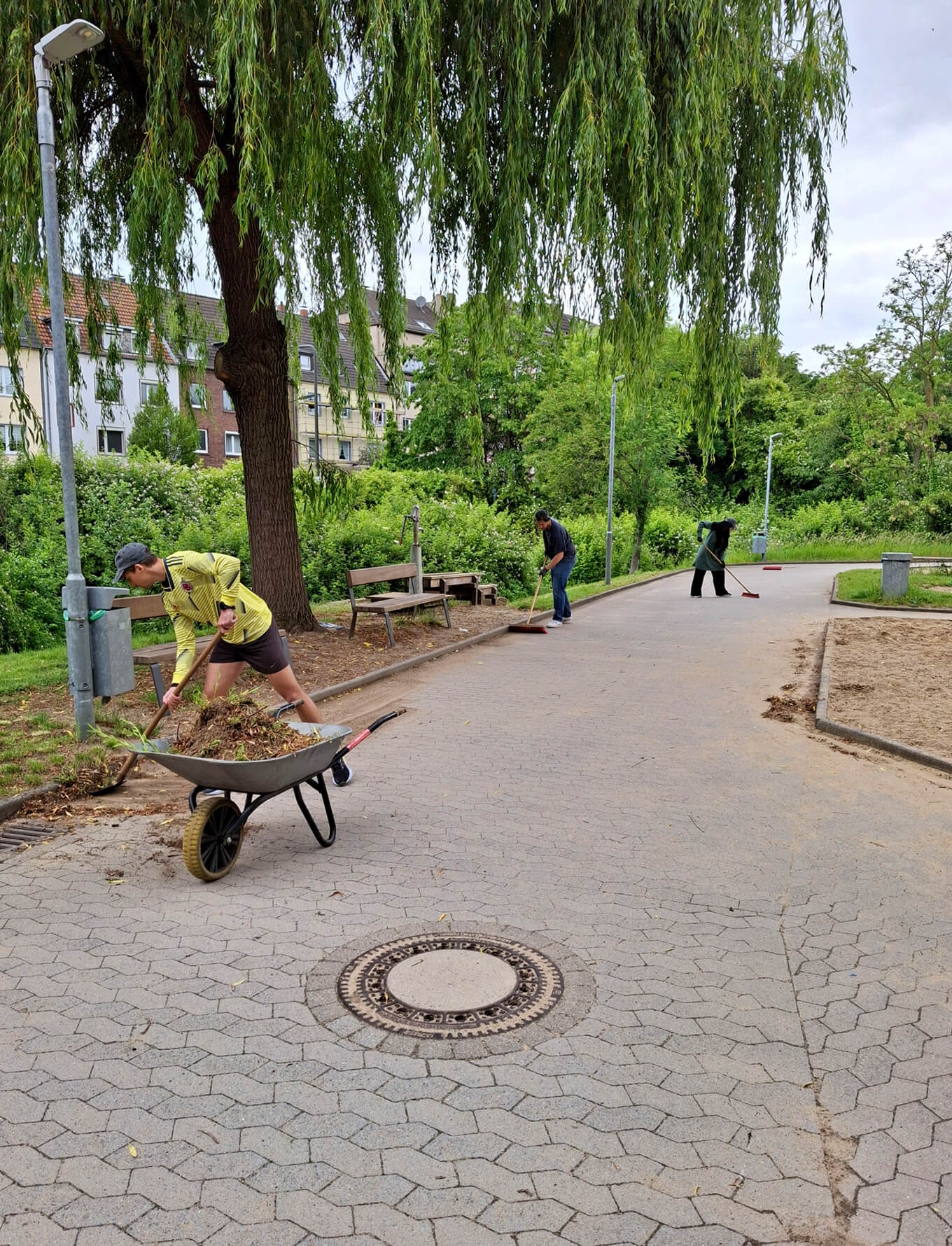 Wege freiräumen