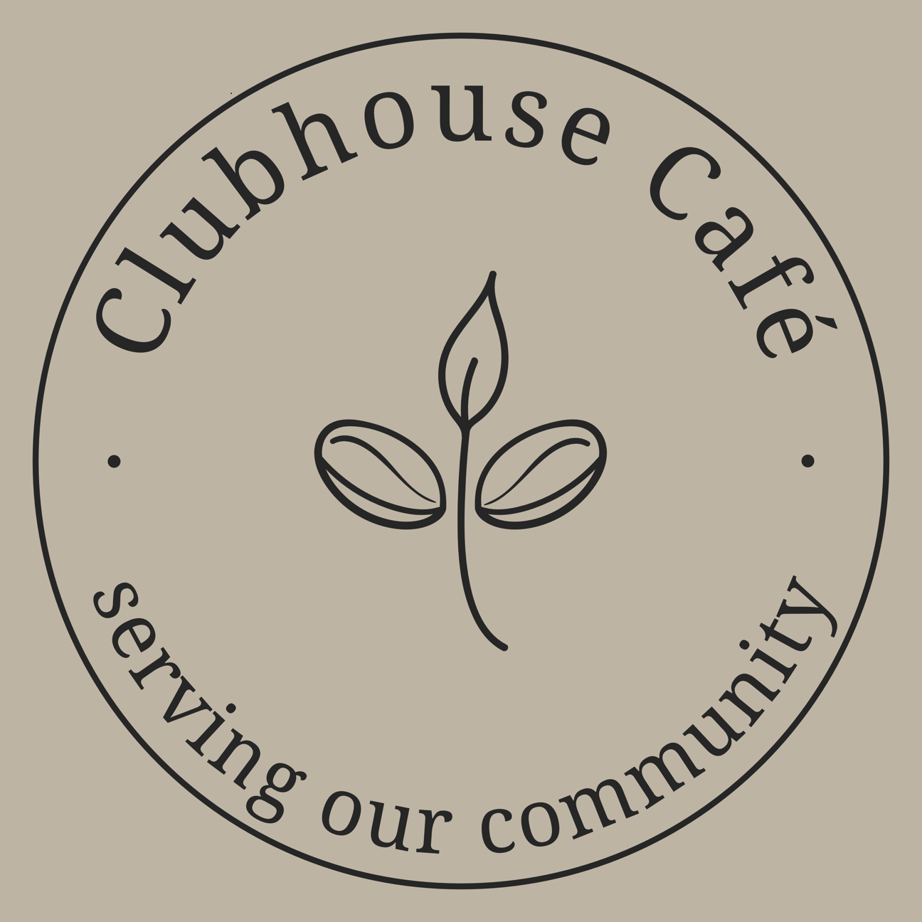 Our cafe, buy a coffee and help support us!