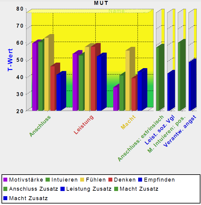 Testergebnis "MUT" (PSI-Diagnostik)