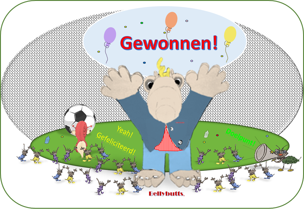 Gewonnen! Yeah Doelpunt!