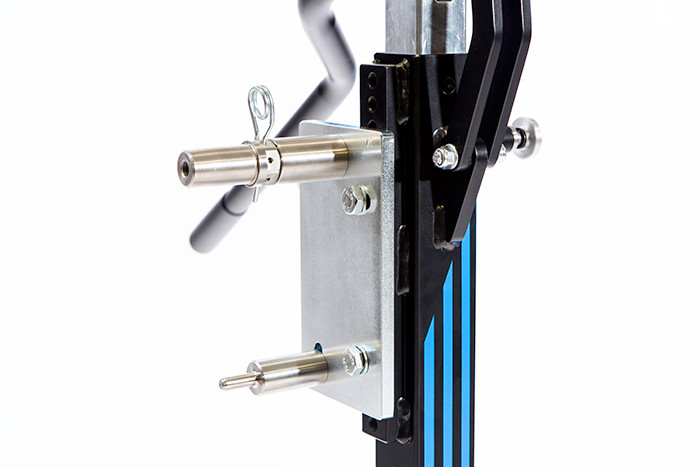 Zentralständer Adapterplatte mit Sicherungssplint