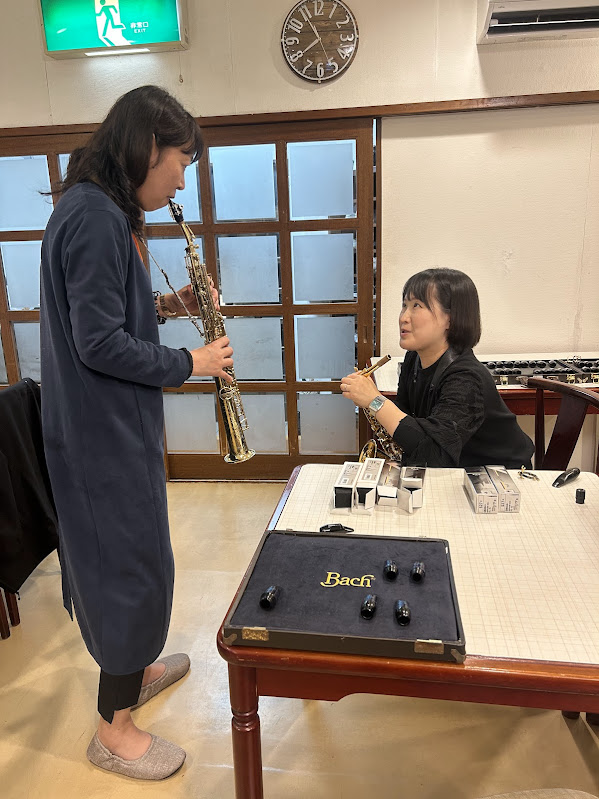 試奏(講師、アドバイザーも協力♪)
