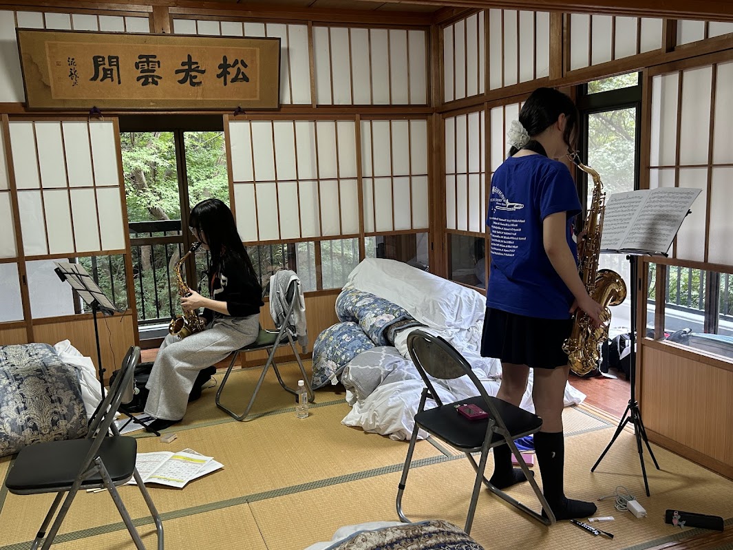 練習場所も様々