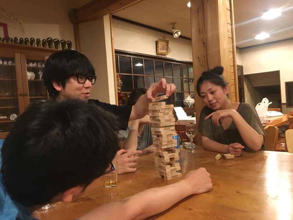 ジェンガだって(講師が誰よりも真剣)