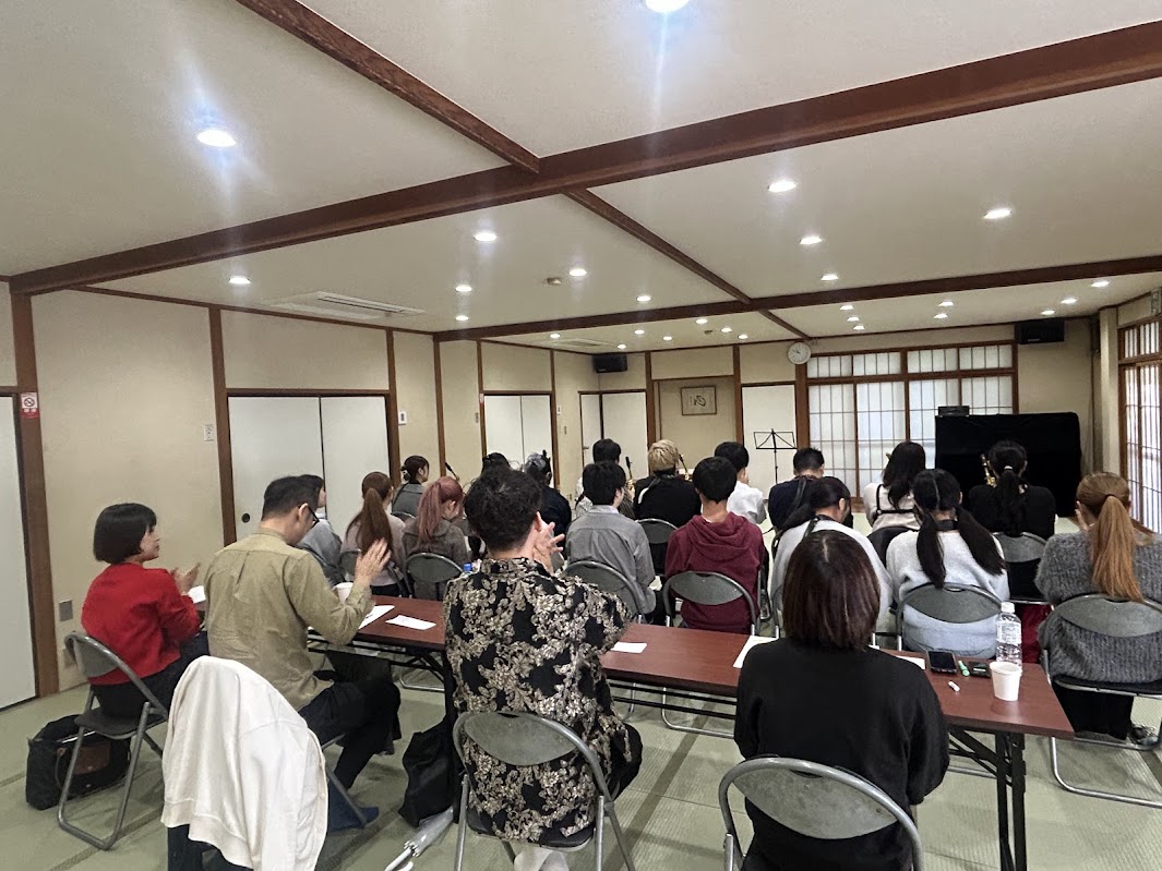 おさらい会(講師の講評用紙付き)