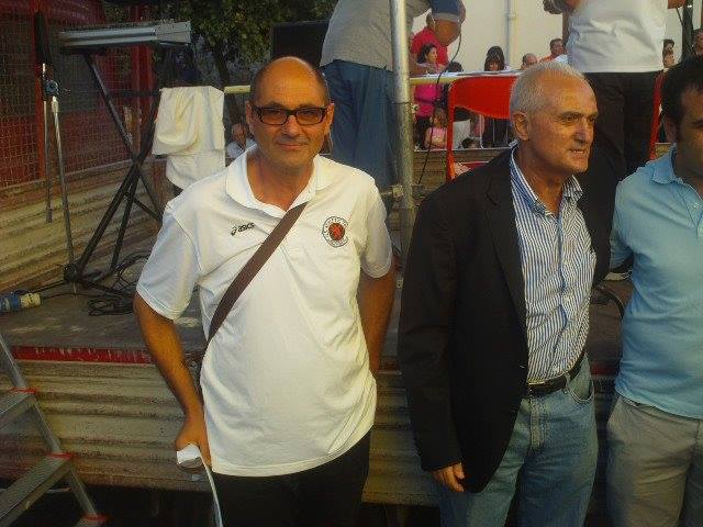 Con Pietro Mennea a Ploaghe (2012)