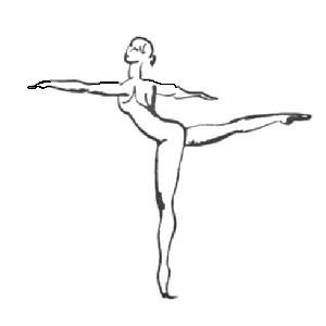 4° arabesque