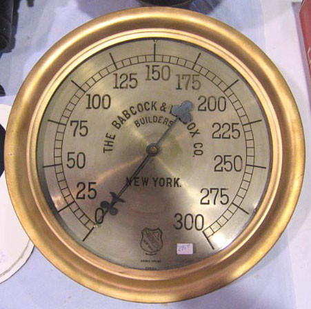 Steam gauge