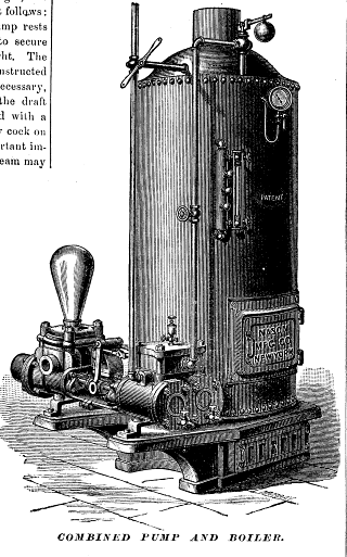 Worthington Combined Steam Pump and Boiler 