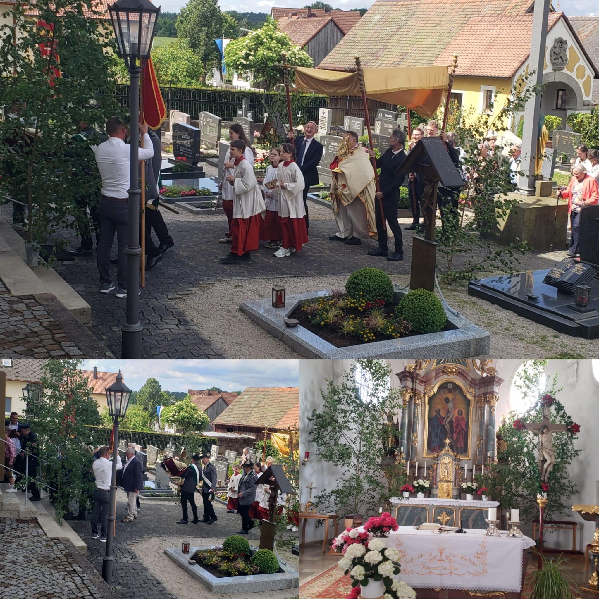Fronleichnam in Wildenau