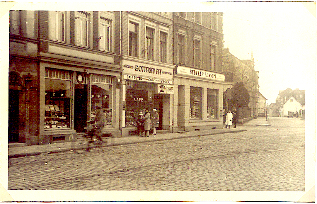 Die (obere) Wilhelmstraße ca. 1920