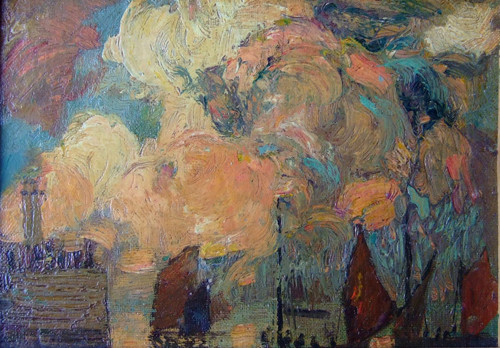 Richard Hayley Lever  Storm Clouds, St Ives