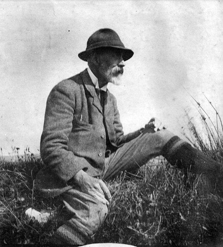 Alfred Sidgwick at Dozmary Pool in 1914