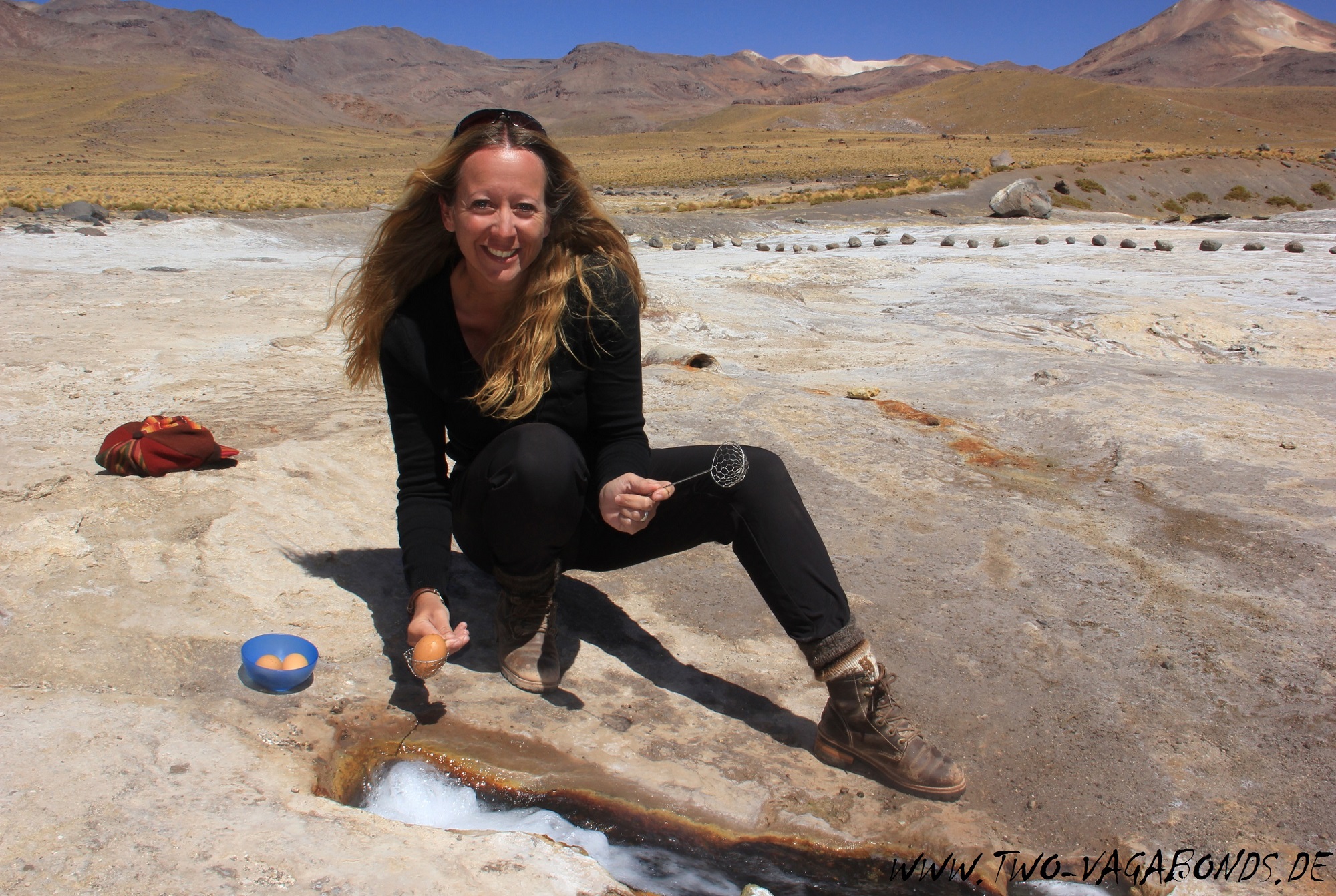 CHILE 2015 - EIER KOCHEN AM TATIO-GEYSIR