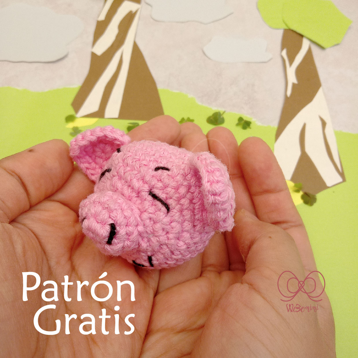 Cerdito amigurumi