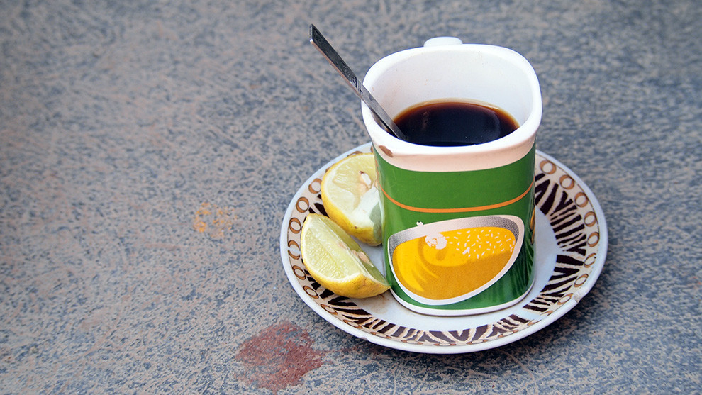 2013-Dec-14 Coffee+Salt+Lemon=Good Morning! Bagan, Myanmar