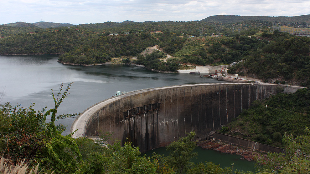 Dam of Lake Kariba