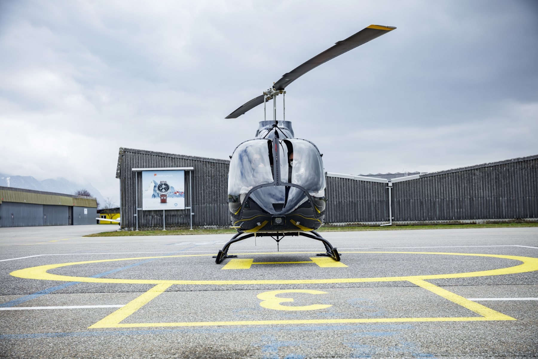 Elite Flights, Bell 505 X-Ranger HB-ZWG, Flotte Sitterdorf, Front View, LSZV