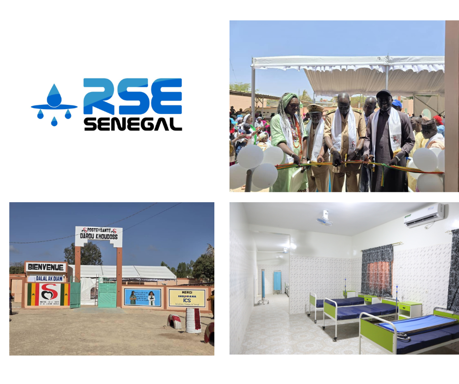 RSE- Les ICS offrent un nouveau poste de santé aux populations de Darou Khoudoss