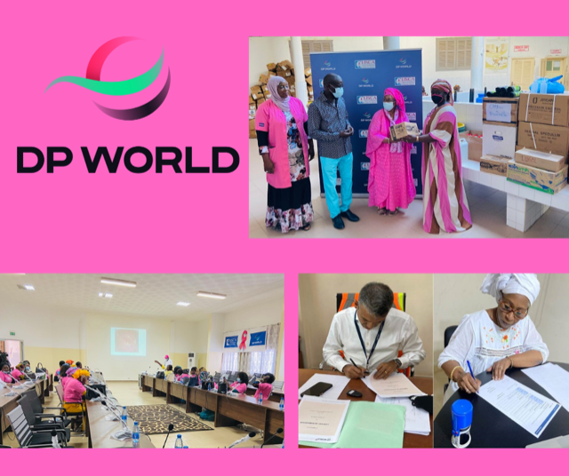 RSE- DP World Dakar et la Campagne Octobre Rose au Sénégal: Cinq ans d’accompagnement