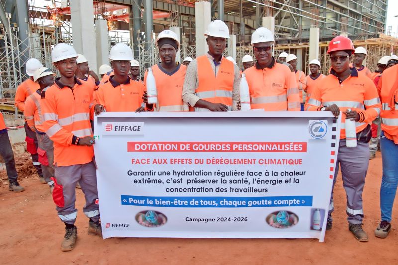 RSE- EIFFAGE Sénégal : Prévention en Santé des collaborateurs face au réchauffement climatique