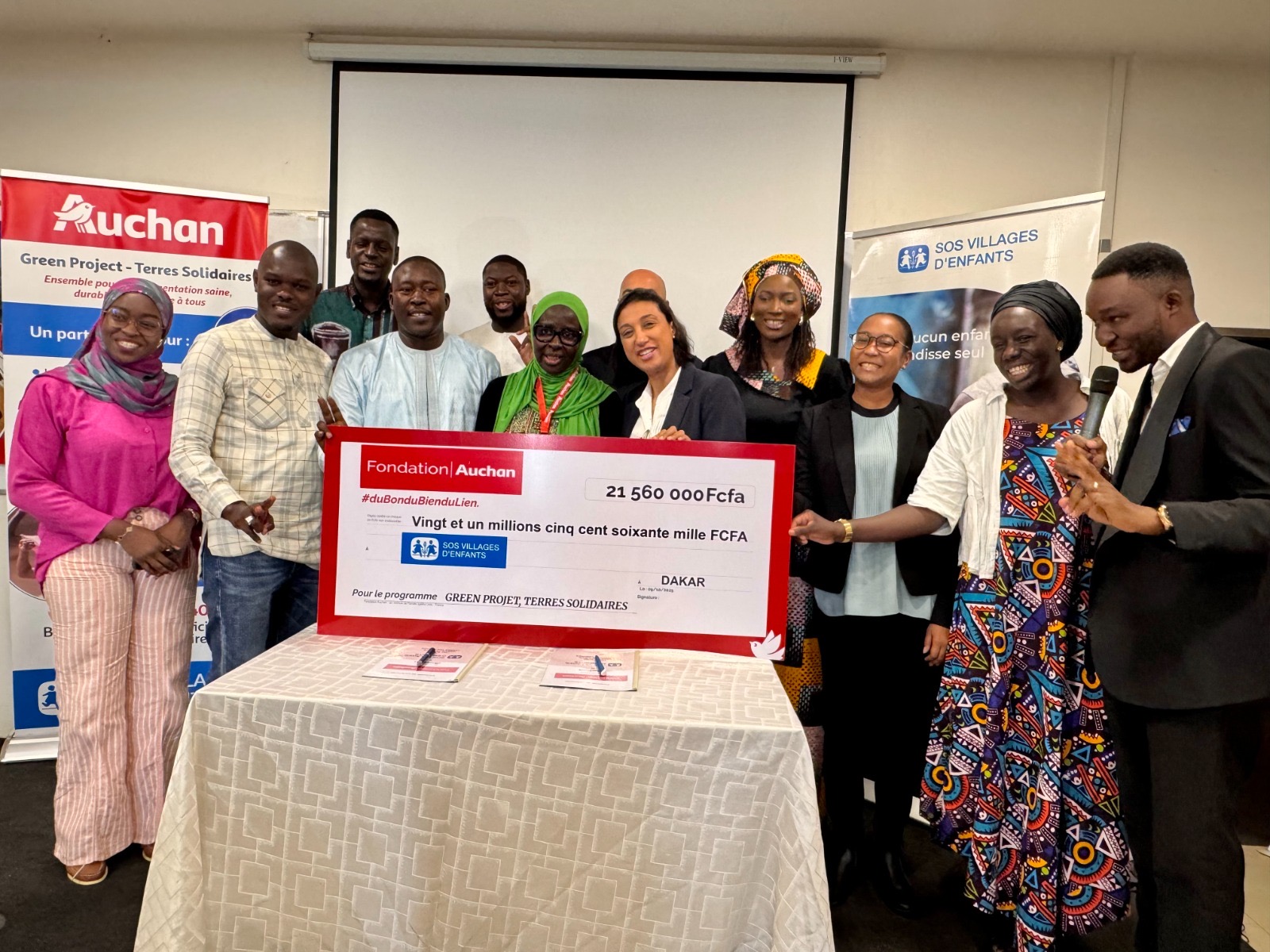 RSE- SOS Villages d'Enfants au Sénégal, lauréat de l’appel à projet 2025 de la Fondation AUCHAN !