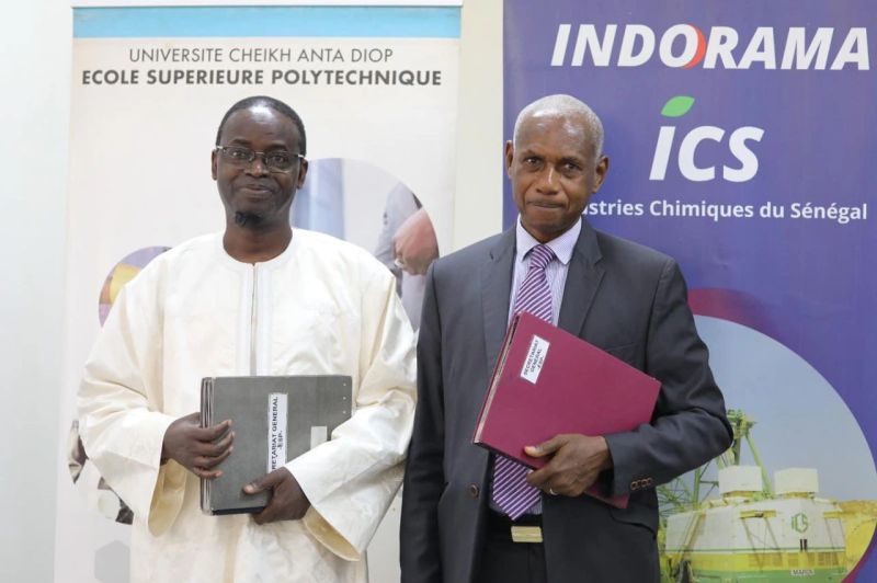 RSE- Signature d’une Convention de Partenariat entre l’École Supérieure Polytechnique et les Industries Chimiques du Sénégal