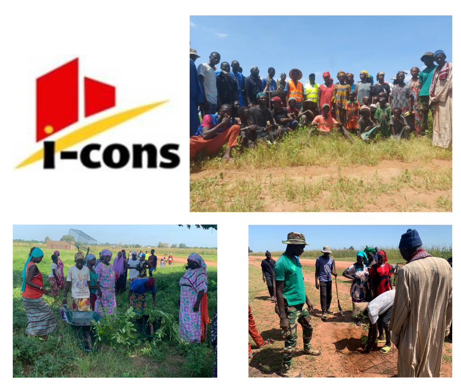 RSE- I-CONS accompagne les groupements féminins de la Commune de Passy dans des actions de reboisement et de plantation